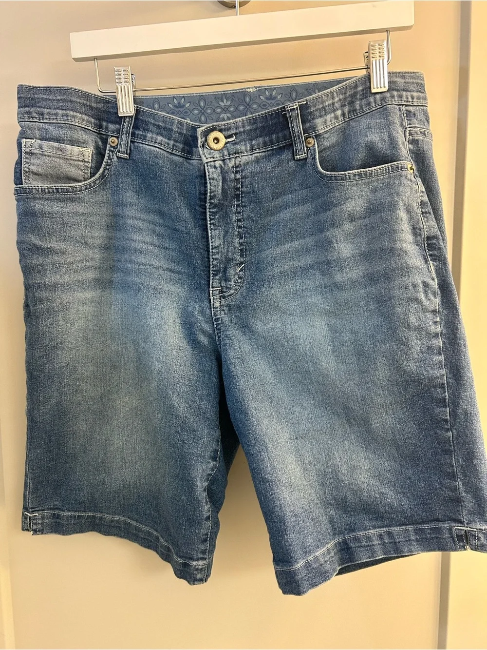Faded Glory Blue Denim Shorts